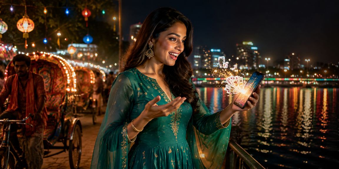 ঢাকায় পহেলা বৈশাখ উৎসবে রামি গেম উপভোগ করছেন ভিআইপি খেলোয়াড়