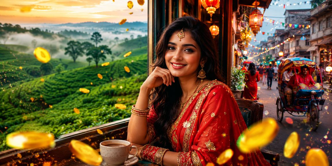 নারায়ণগঞ্জে চা বাগানের পাশে মোবাইলে স্পোর্টস বেটিং উপভোগ করছেন একজন খেলোয়াড়